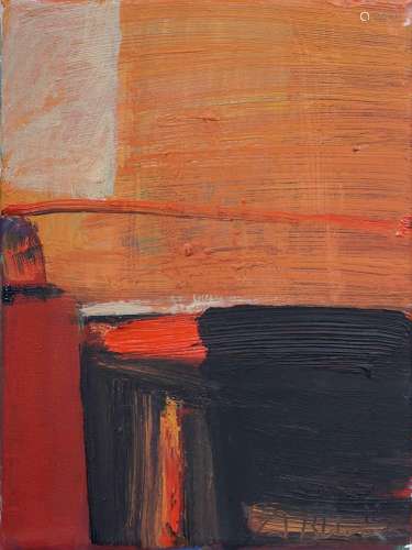 Andreas Bliemel, Komposition in Rot-Orange. 2012.
