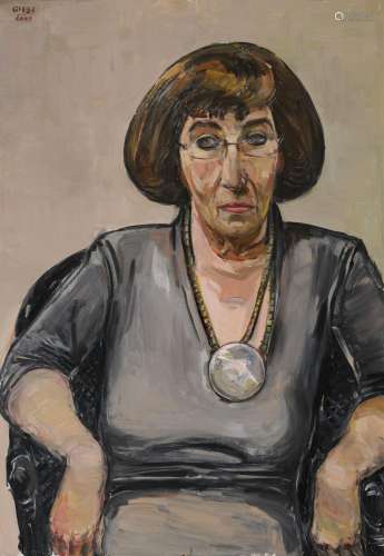 Hubertus Giebe, Porträt Dr. Gudrun Keßler. 2009.