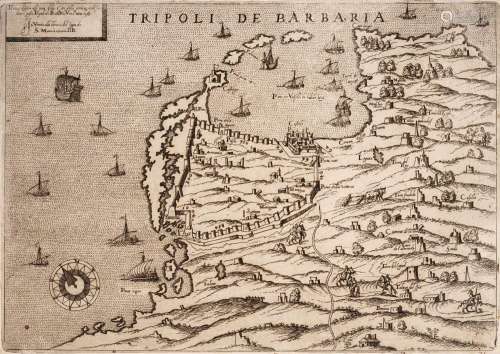 Donato Bertelli (Verleger) "Tripoli de Barbaria". ...