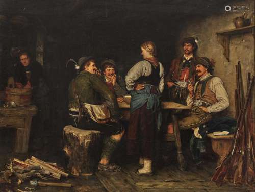 Franz von Defregger (1835 Stronach near Dölsach (Tyrol) - 19...