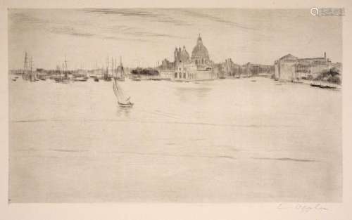 Ernst Oppler "Venedig – Santa Maria della Salute" ...
