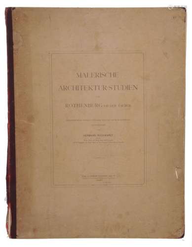 Hermann Rückwardt "Malerische Architekturstudien von Ro...