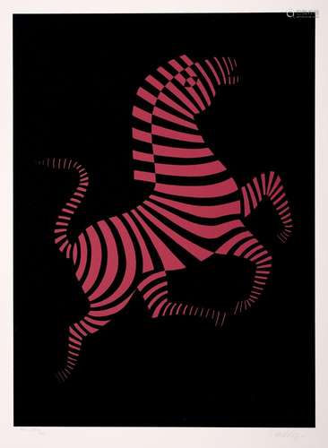 Victor Vasarely, Zebra. Um 1950.