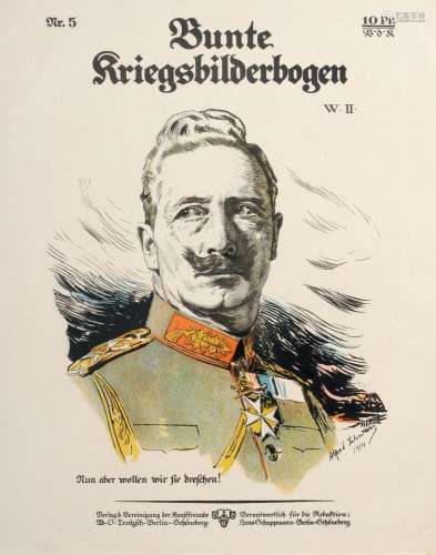 Bunte Kriegsbilderbogen Nr. 1 – 48. 1914/ 1915.