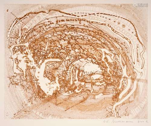 Wolfgang E. Biedermann, Tunnel / "Phallische Landschaft...