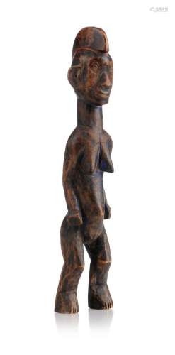 Weibliche Bateba-Figur. Wohl Lobi, Burkina Faso. 1965.