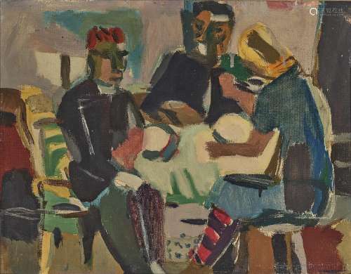 "In conversation". 1950