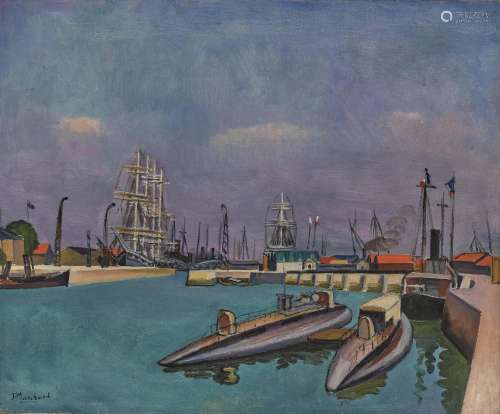 Jean Hippolyte Marchand (1883 Paris - 1941) - Harbour in Nan...