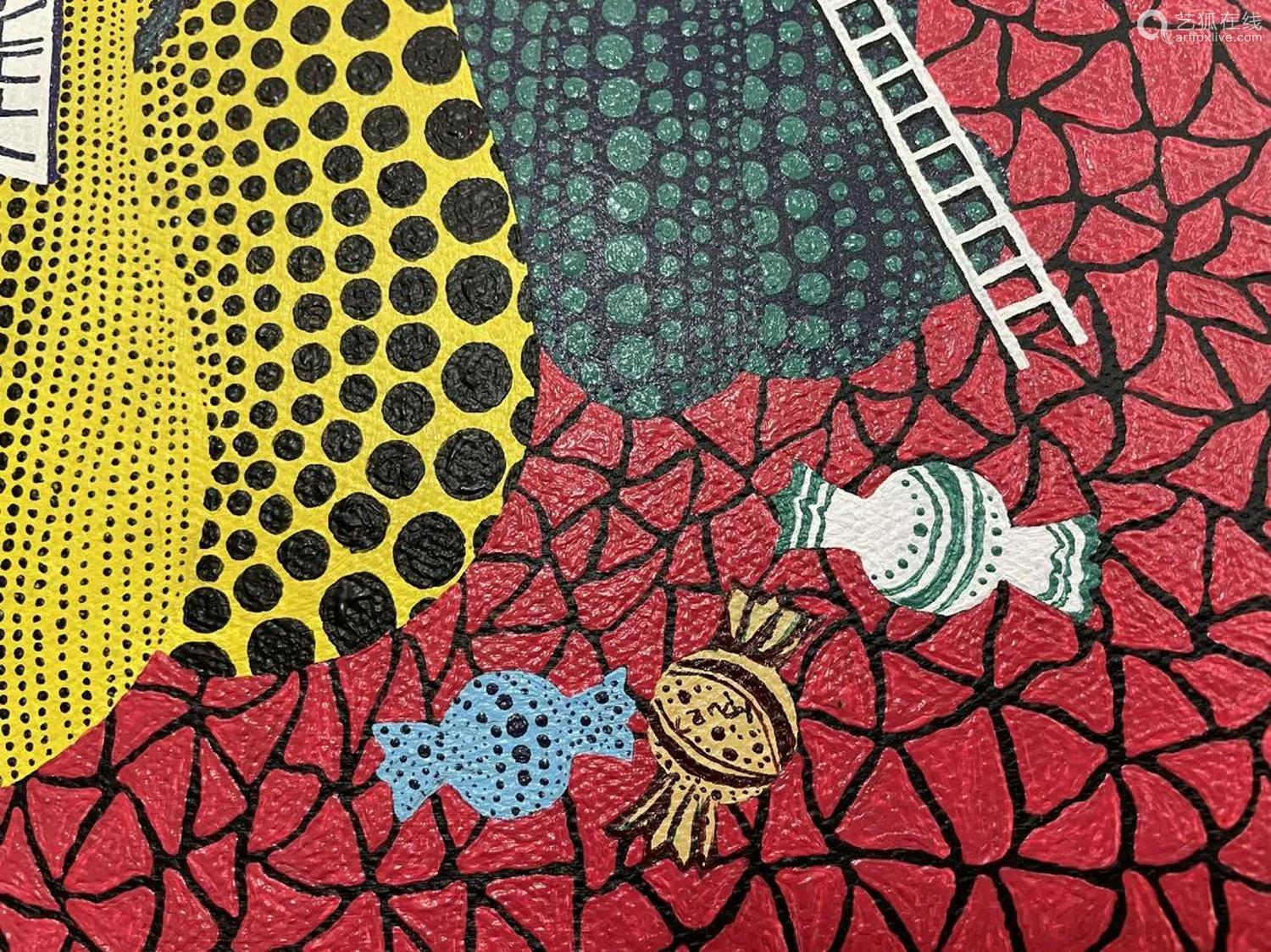 YAYOI KUSAMA OIL ON CANVAS YELLOW PUMPKIN Deal Price Picture yayoi-kusama-oil-on-canvas-yellow-pumpkin-deal-price-picture