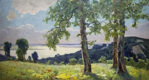 Oil painting Sunny weather Potapenko Andrey Ilyich