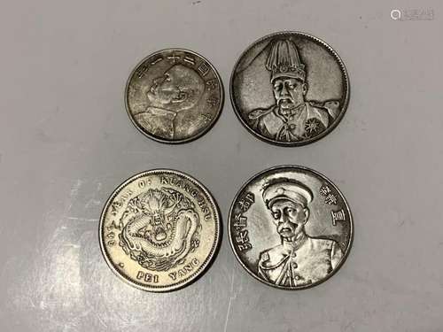 Four Chinese Coins