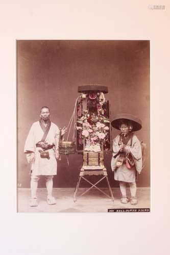 Japanese Photo of Two Monk