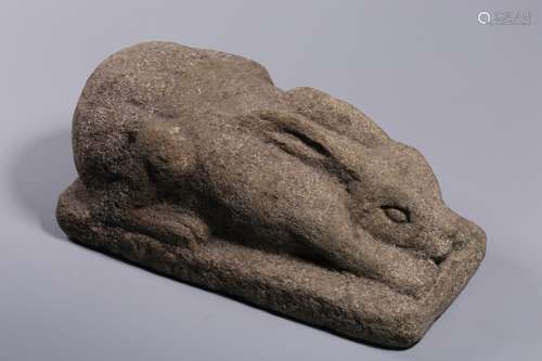 Chinese Stone Carved Rabbit