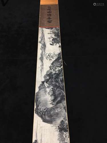 Chinese Ink Scroll