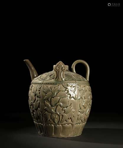 Chinese Yaozhou Ware Porcelain Ewer