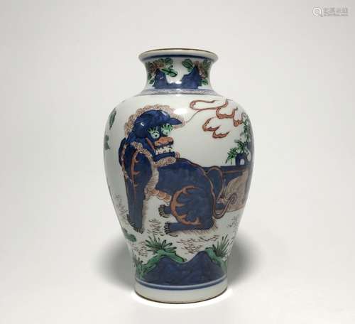 Chinese Blue and White Porcelain Vase