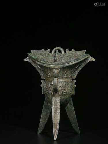 Chinese Archaic Style Bronze Vessel