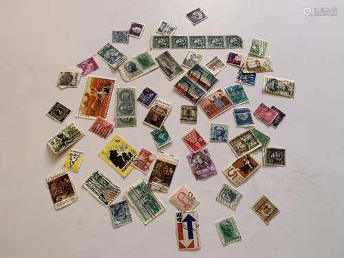 Group of World Wide Stamps