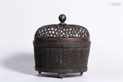 Chinese Bronze Censer,Mark