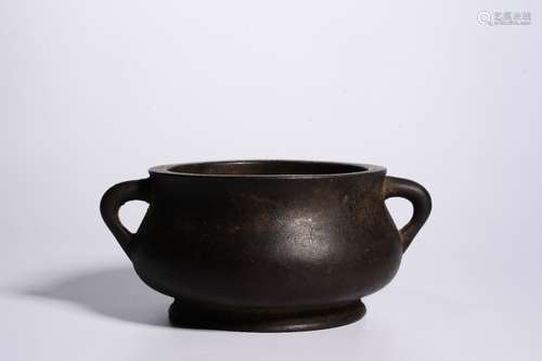 Chinese Bronze Censer,Mark