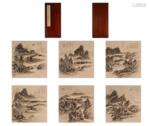 Album of Sheets, Huang Binhong