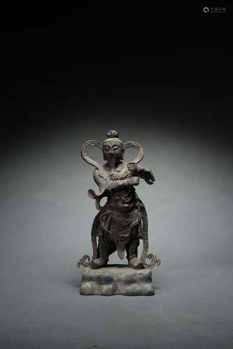 Copper Figure Statue, Ming Dynasty