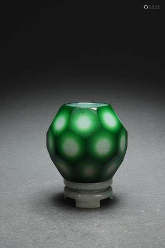 Water Pot Glassware, Qianlong Reign Period, Qing Dynasty