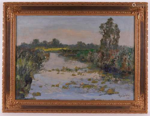 Zwiers, Pieter Roelof (Piet) (Meppel 1907-1965) 'Stream...