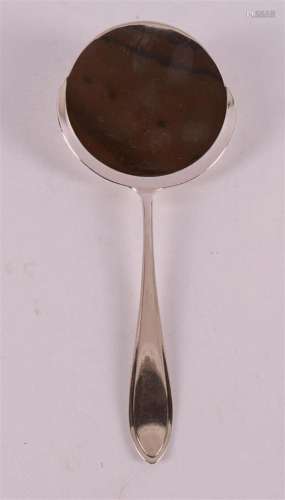 A 3rd grade silver fried egg scoop, pointed fillet, early 20...
