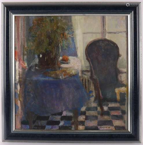 Kuiper, Arend (Smilde 1952-) 'Blue interior',