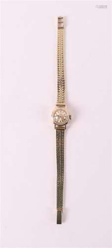 A Roamer women's wristwatch in a 14 kt gold case and go...