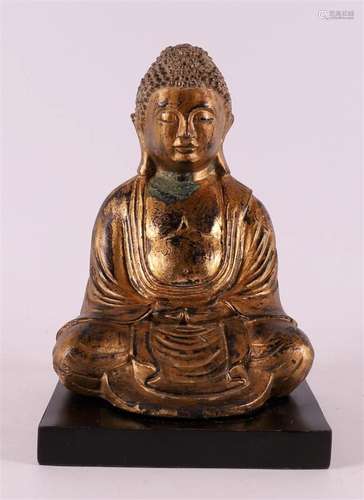 A gilt bronze Buddha, Thailand, 1st half 20th century.