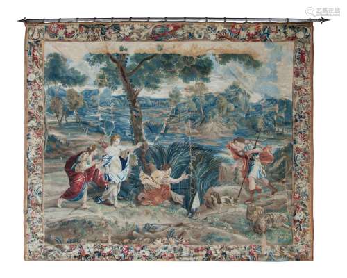 A Fine Brussels  Tapestry Depicting a Mythological Scene of ...