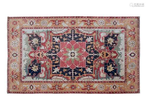 A Serapi Wool Rug 14 feet x 10 feet 2 inches.