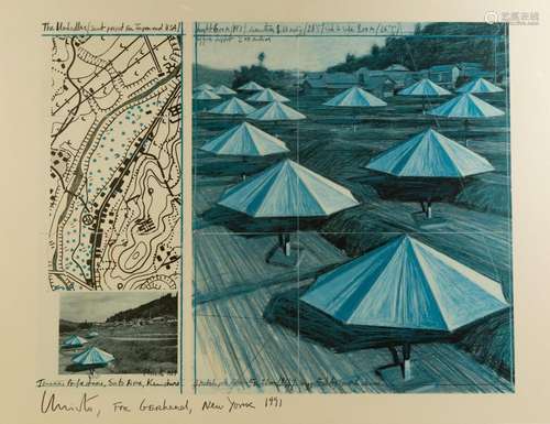 The Umbrella's, Joint Project for USA and Japan (Blue),...