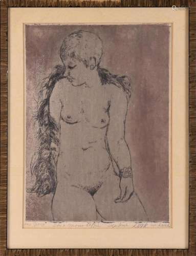 Korver, Els (1935-2016) 'Female nude',