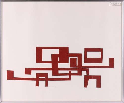 Loman, Jan (1918-2006) 'Abstract Composition',