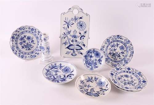 A lot mainly blue/white Meißen porcelain, Germany 20th centu...