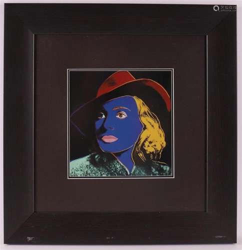 Warhol, Andy (Pittsburg 1928 - New York 1987) 'Portrait...