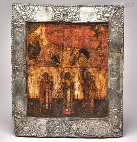 Icon, Russia, 16th/17th century, "G