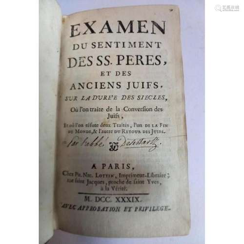 "[Désessarts, Alexis] - Examen du S