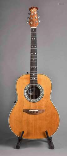 6-string electric acoustic guitar