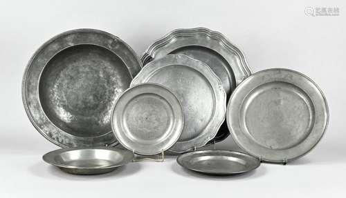 Miscellaneous pewter objects, Germa