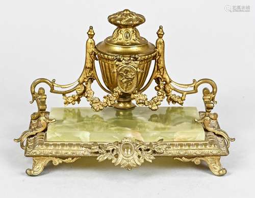 Inkwell, German circa 1890, with on