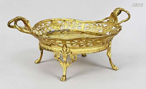 Fruit bowl, Italy, around 1870, bra