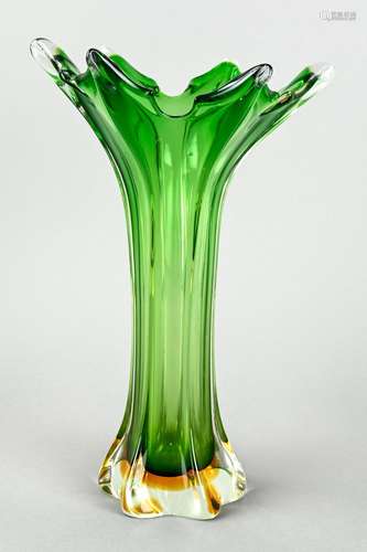 Murano flower vase, Italy 20th c.,