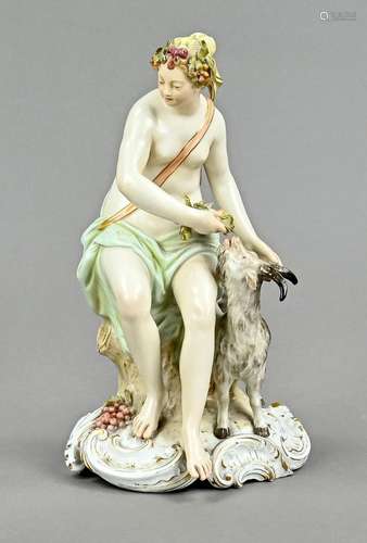 KPM porcelain figure "Bacchante wit