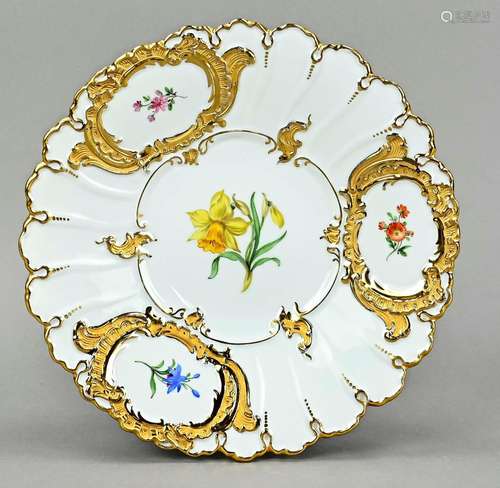 Decorative plate, Meissen, 20th c.,