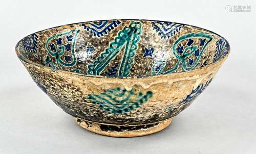 Clay bowl , Europe 18th century, d