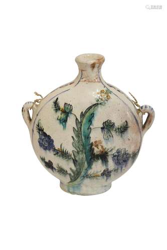 A 19th century Kutahya ceramic jar